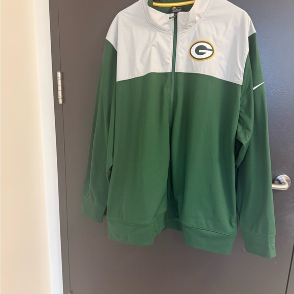 Nike Green Bay Packers 3XL light jacket in very good condition classic logo - Picture 2 of 15